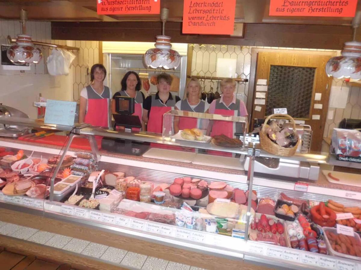 Gasthof-Metzgerei-Pension Schierlitz Rimbach  Bagian luar foto
